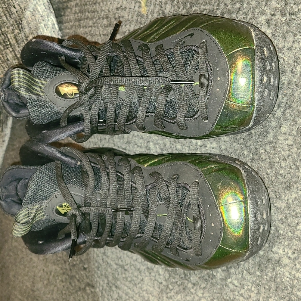 Foam posit  army holographic green